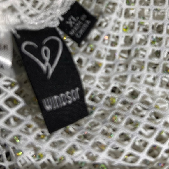 Windsor Rhinestone fishnet Top - Picture 7 of 7